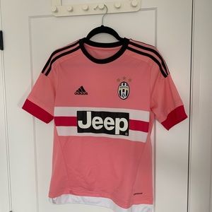 Authentic Adidas X Jeep Juventus Jersey Pink Drake
